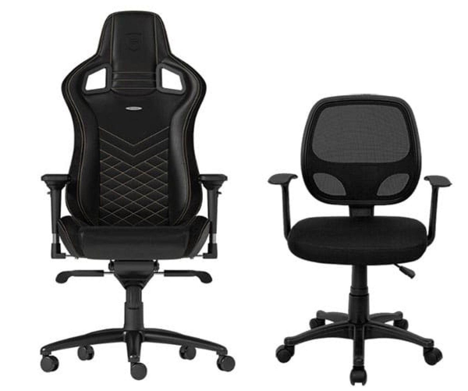 Игровое кресло vs офисное